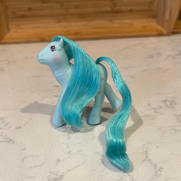 Vintage My little Pony My Little Pony Peach Blossom Flutter Pony No Wings 80s - Picture 1 of 8